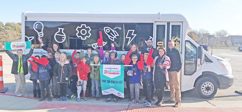 ‘Battle Buses’ Deliver STEMtastic News to Winning Students, Schools