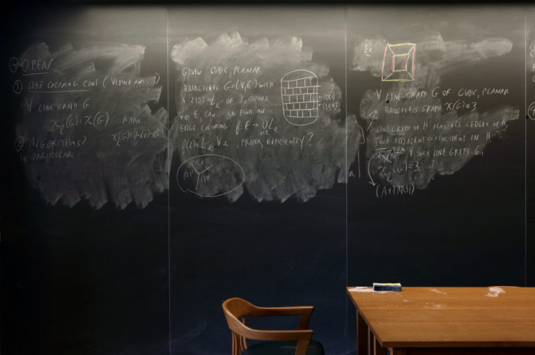 This Fashion Institute of Technology Photographer Finds Art in Mathematicians’ Chalkboards