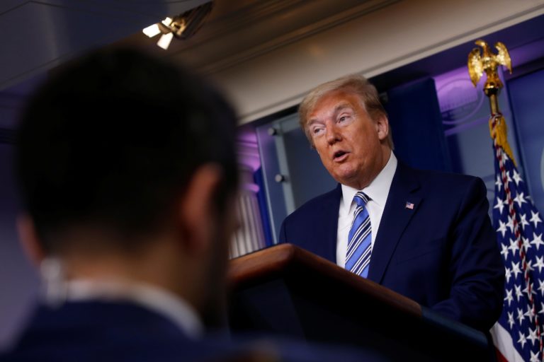 Coronavirus relief deal for U.S. small businesses may come Monday: Trump