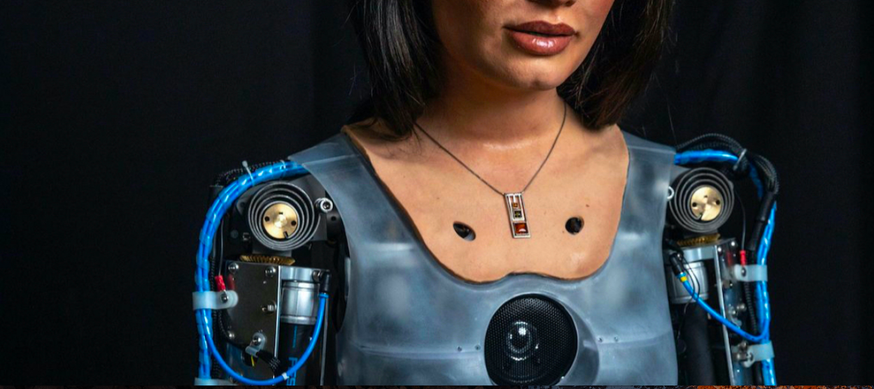 Annka Kultys Gallery celebrates its fifth year with Ai-Da’s exhibition Do Robots Dream of Electric Bees?