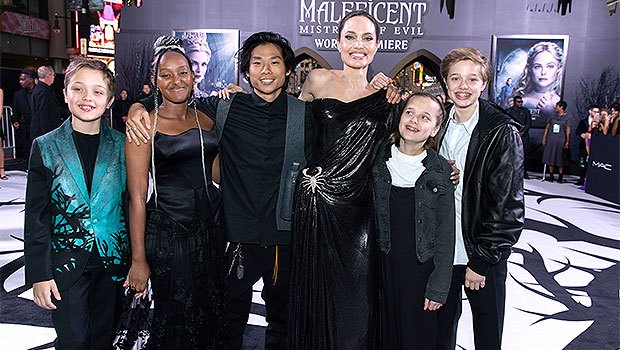 Angelina Jolie Jokes About Her 6 KidsNot Letting Her ‘Touch’ Their PhonesIn New Interview