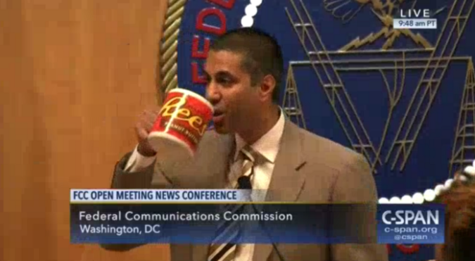 Ajit Pai Should Not Still Have His Government Twitter Account