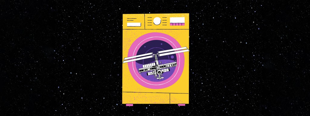 NASA interns designed a washing machine for astronauts
