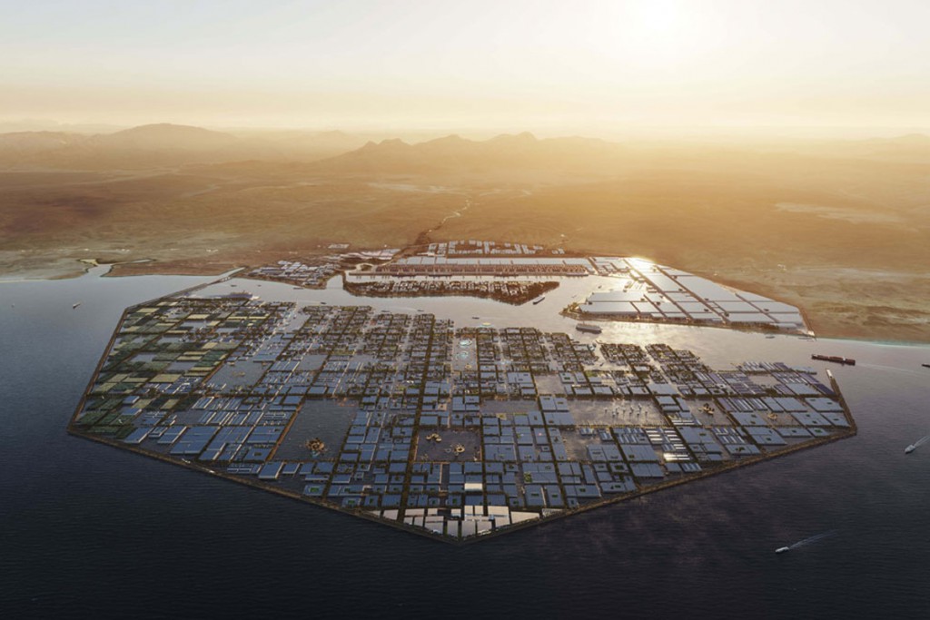Saudi Arabia will build a floating city. It will run on 100% clean energy