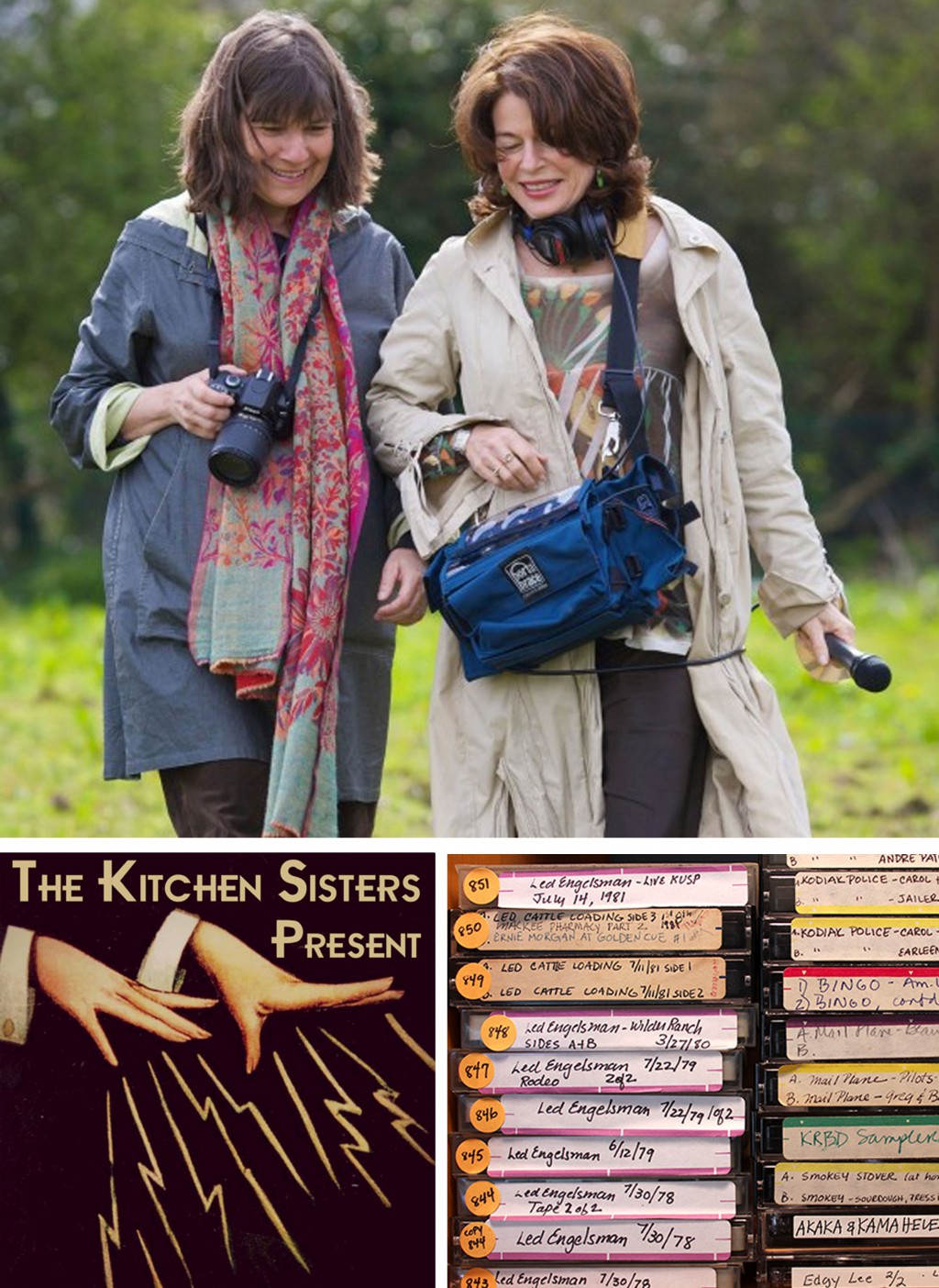 January 10, 2022 Library of Congress Acquires Kitchen Sisters' Audio Archive