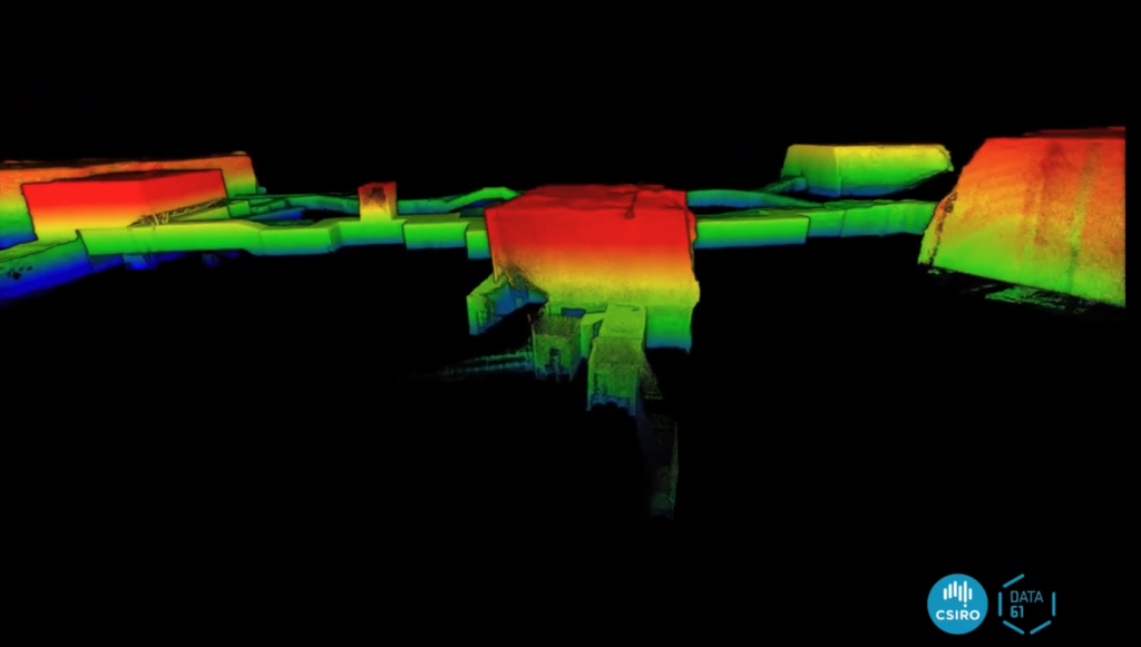 Robotic cartographers created these colorful cave maps