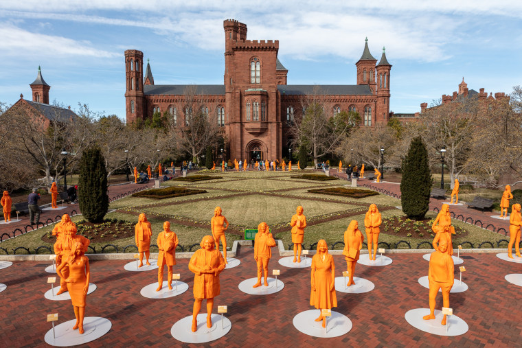 Smithsonian unveils 120 statues of women in STEM for Women's History Month
