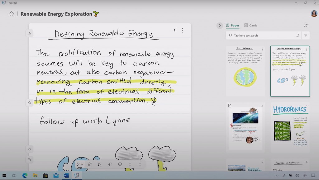 Meet Microsoft’s new ink-first app, Journal