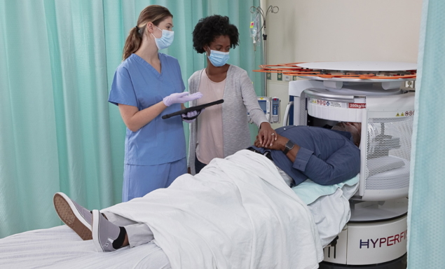 Portable MRI diagnoses stroke at the patient bedside