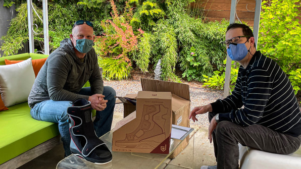 Ex-Nike designer builds a boot that could prevent 80,000 amputations a year