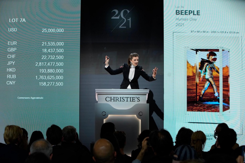Christie’s launches venture capital fund for art tech startups with a focus on—you guessed it—NFTs