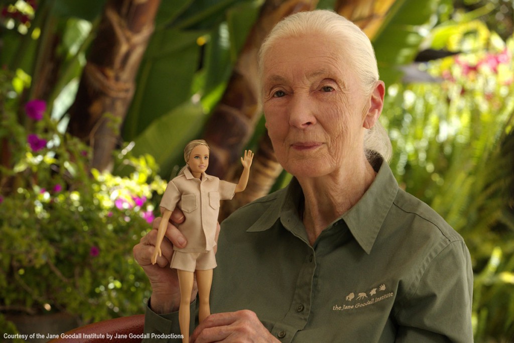 Barbie Releases a Dr Jane Goodall, Scientist, as part of the Inspiring Women Doll Series