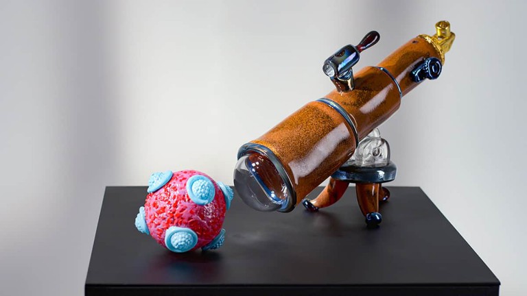 Blown Away: how to turn molten glass into science art