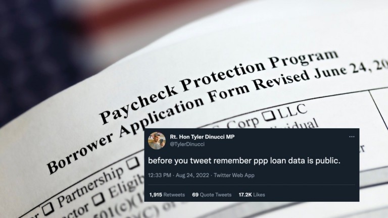 The internet's dunking on student loan debt complainers with PPP loan receipts