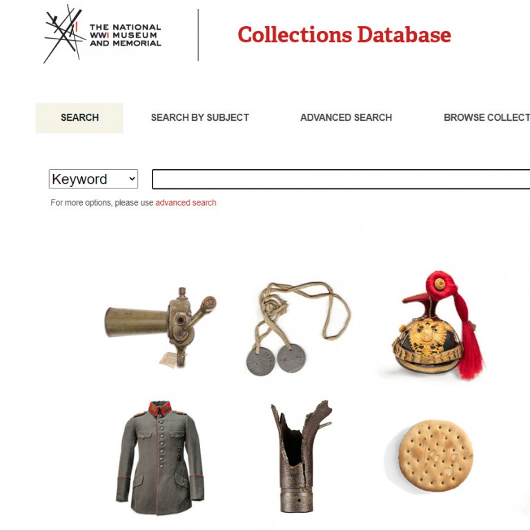 Reimagined Website Increases Access to WWI Collection and Resources