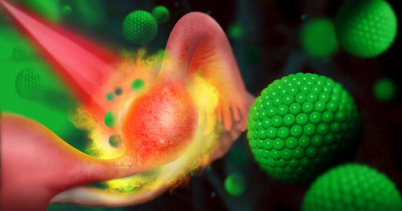 Researchers develop a new type of light-sensitive nanoparticle to help identify ectopic pregnancy