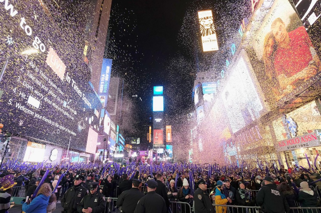 New Year’s Eve revelers will find fewer places to party in Times Square