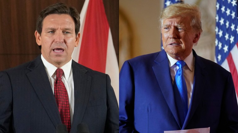 Trump Copies DeSantis, Wants to Save Schools From ‘Pink-Haired Communists’