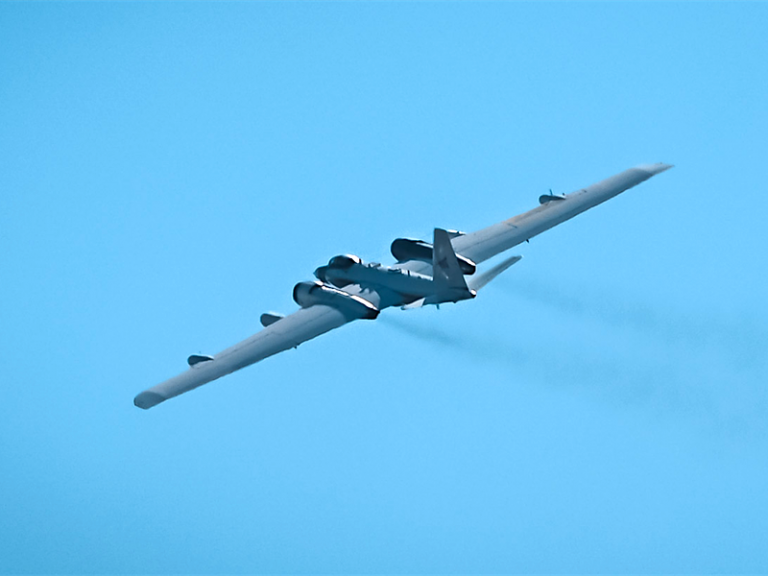 U.S. Deploys Modified B-57 to Study Chemicals That Could Cool the Planet