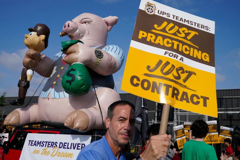 Our reliance on delivery gives the Teamsters union a lot more leverage in UPS negotiations.