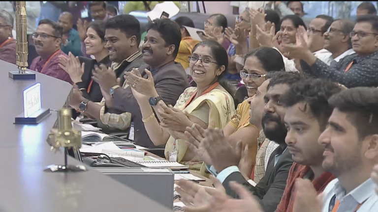 India's moon lander makes history as first to reach coveted south pole