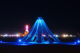 From MIT to Burning Man: The Living Knitwork Pavilion