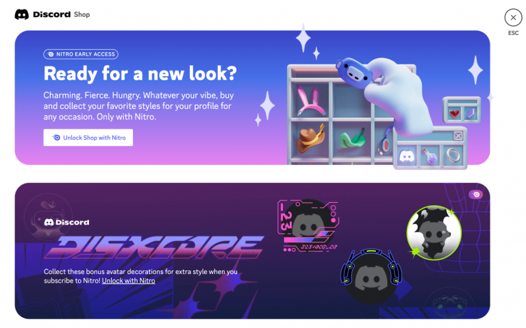 Discord expands its plans to sell custom avatars and other virtual items