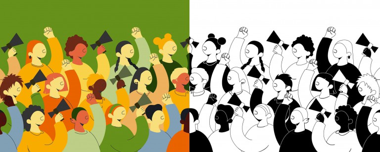 The laws of division: physicists probe into the polarization of political opinions