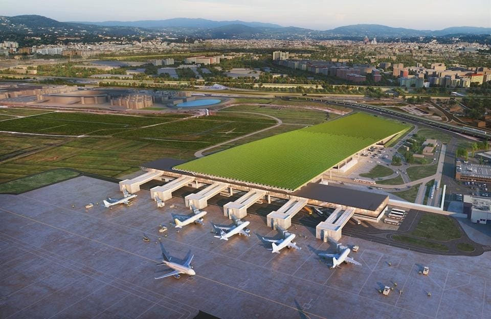 This Italian Airport Will Have A Vineyard On Its Roof
