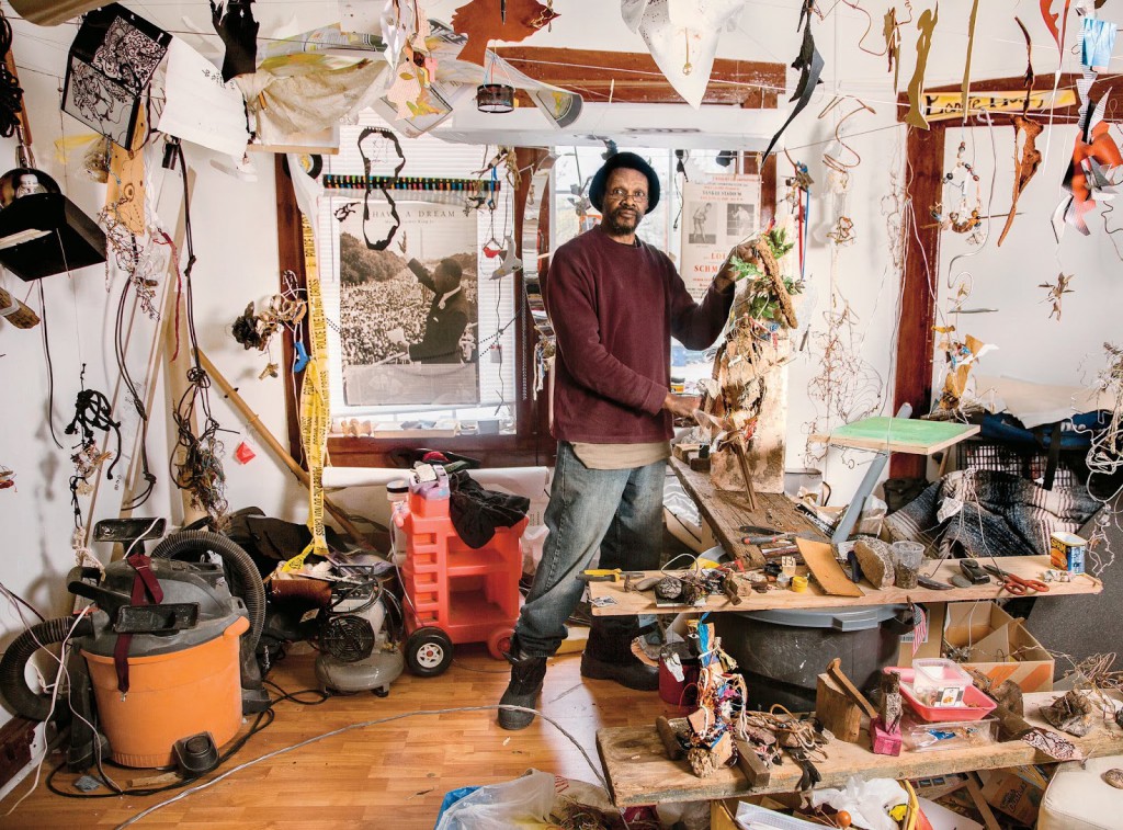 Lonnie Holley's Sculptures and Found Materials Uplift African American History