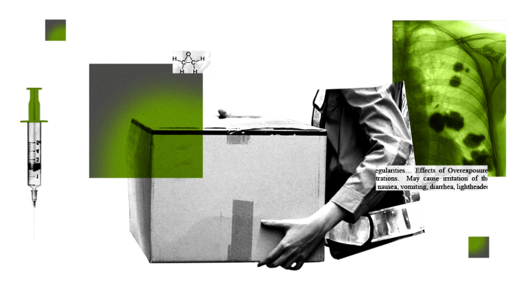 An invisible chemical is poisoning thousands of unsuspecting warehouse workers