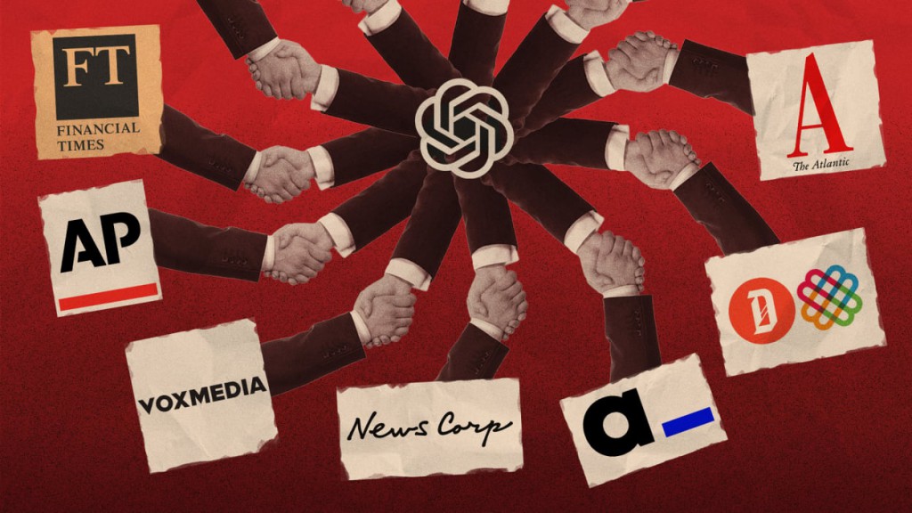 All the media companies that have licensing deals with OpenAI (so far)