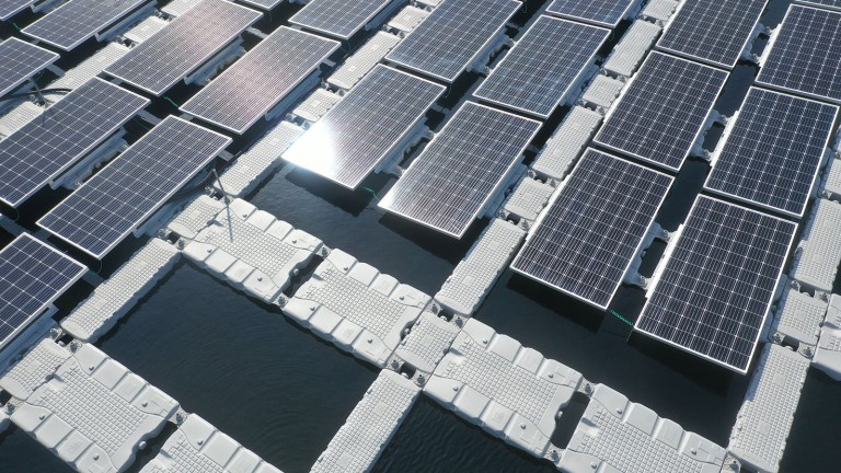 Coming soon to a lake near you: Floating solar panels