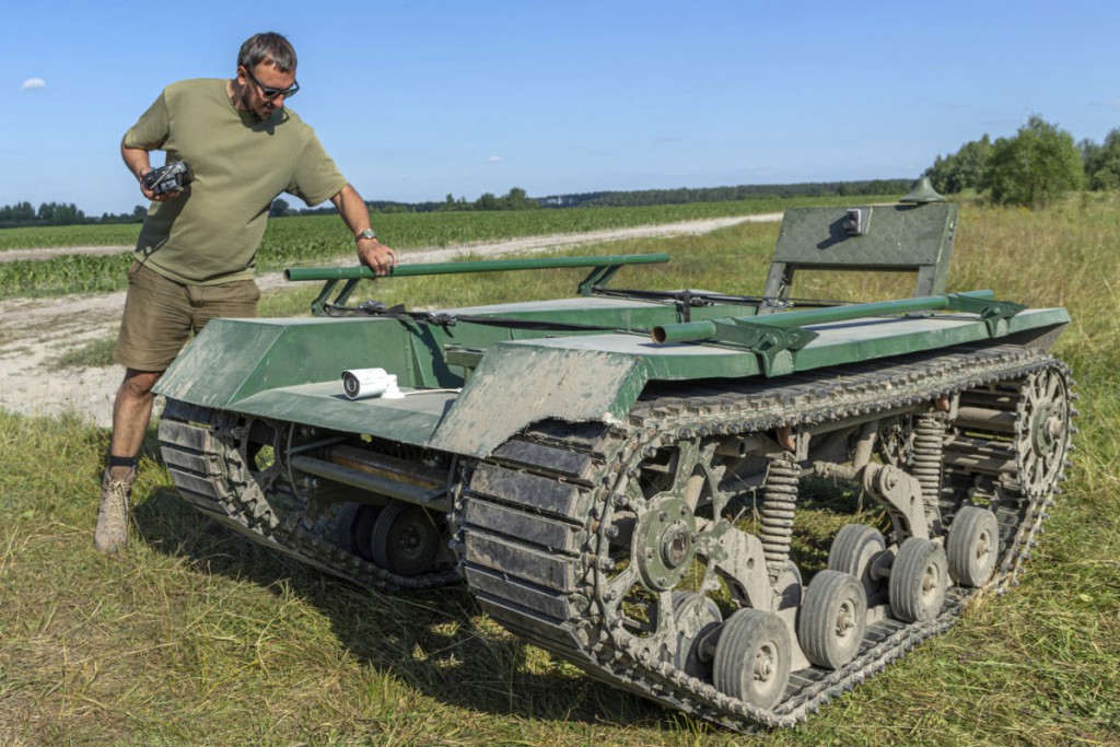 Ukrainian startups develop robots to fight war against Russia