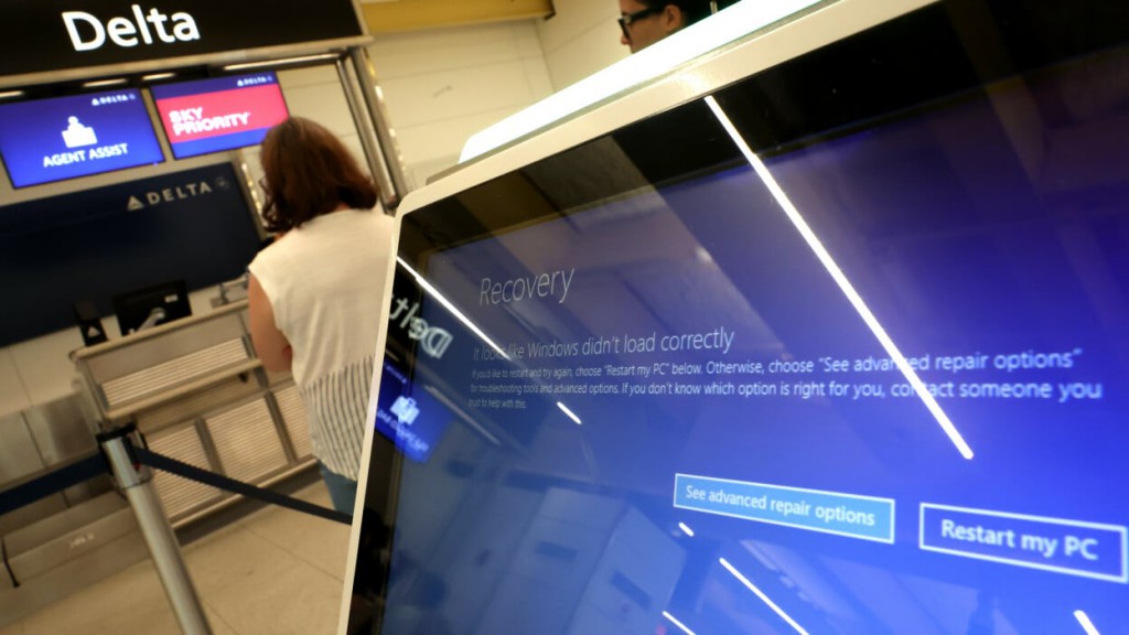 It’s 4 days later and Delta is still affected by the CrowdStrike outage. Here’s why.