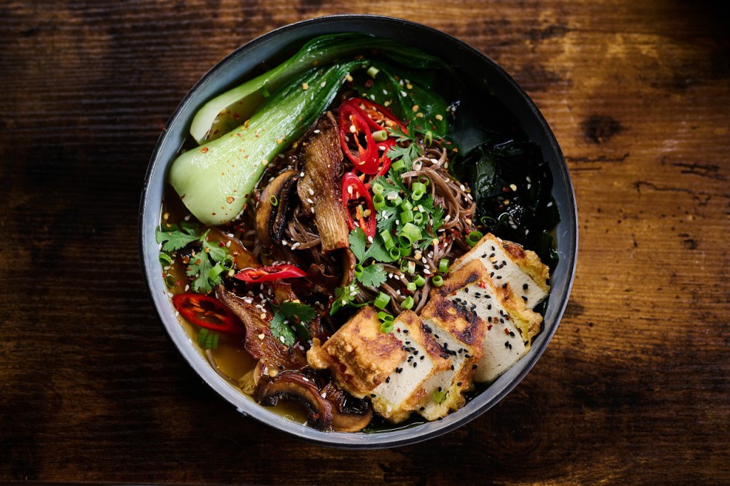 Tofu soup. Image by Joanna Wielgosz from Pixabay.