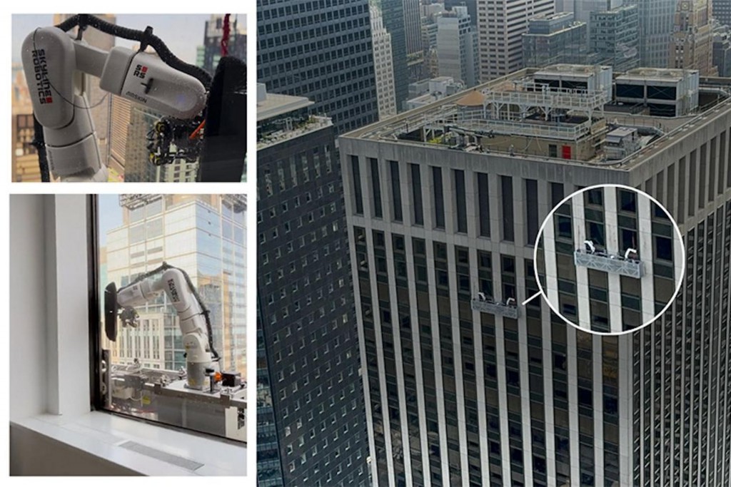 Window-cleaning robots hang out in New York for world-first deployment