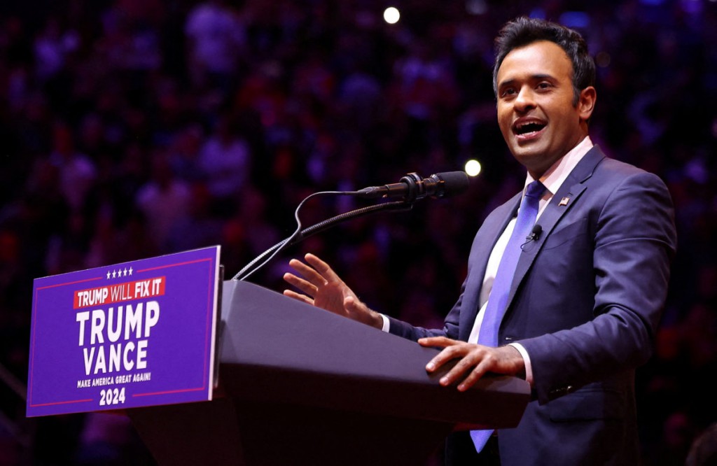 Trump announces Musk and Ramaswamy will lead outside advisory group ‘Department of Government Efficiency’