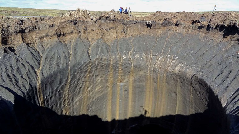 Massive exploding methane craters are tearing Siberia apart and scientists finally know why