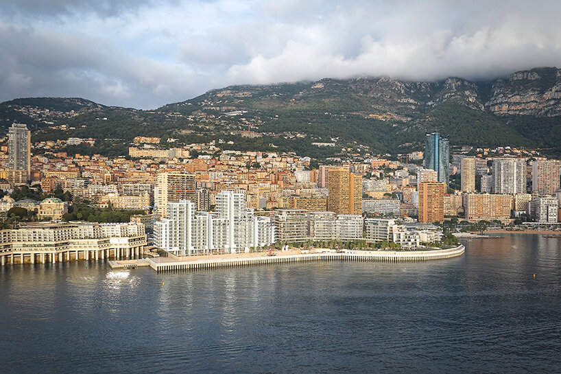 a precedent for building on water: mareterra eco-district completes in monaco