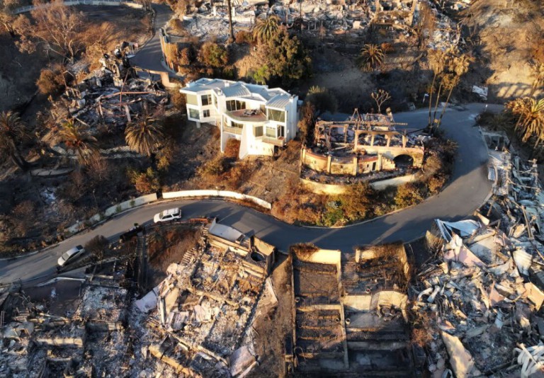 Some Los Angeles homes made it through the firestorm. Here's how