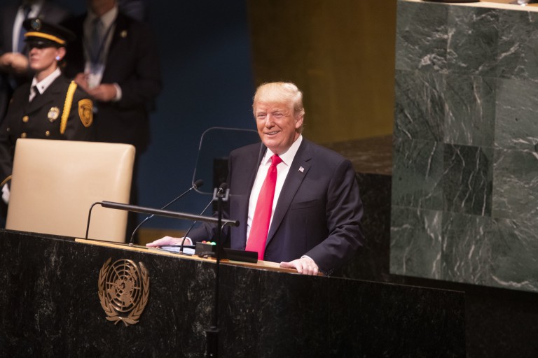 With bizarre remarks at the U.N., Trump embarrasses himself and the United States