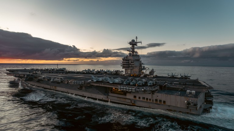 Venezuela Accuses Trump of ‘Fabricating’ a War As U.S. Deploys Aircraft Carrier