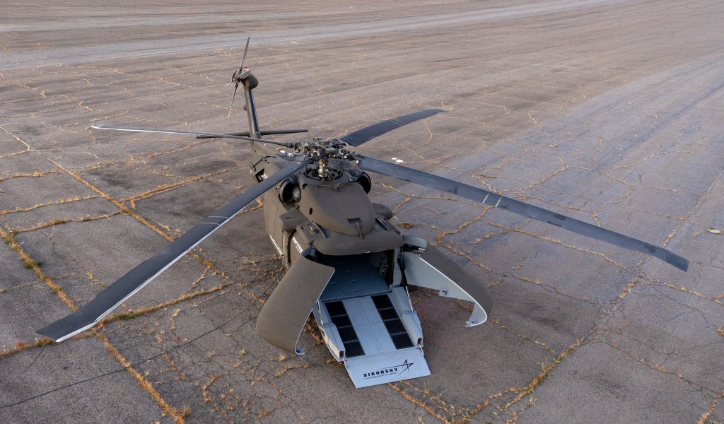 Black Hawk swaps cockpit for cargo doors to go fully autonomous
