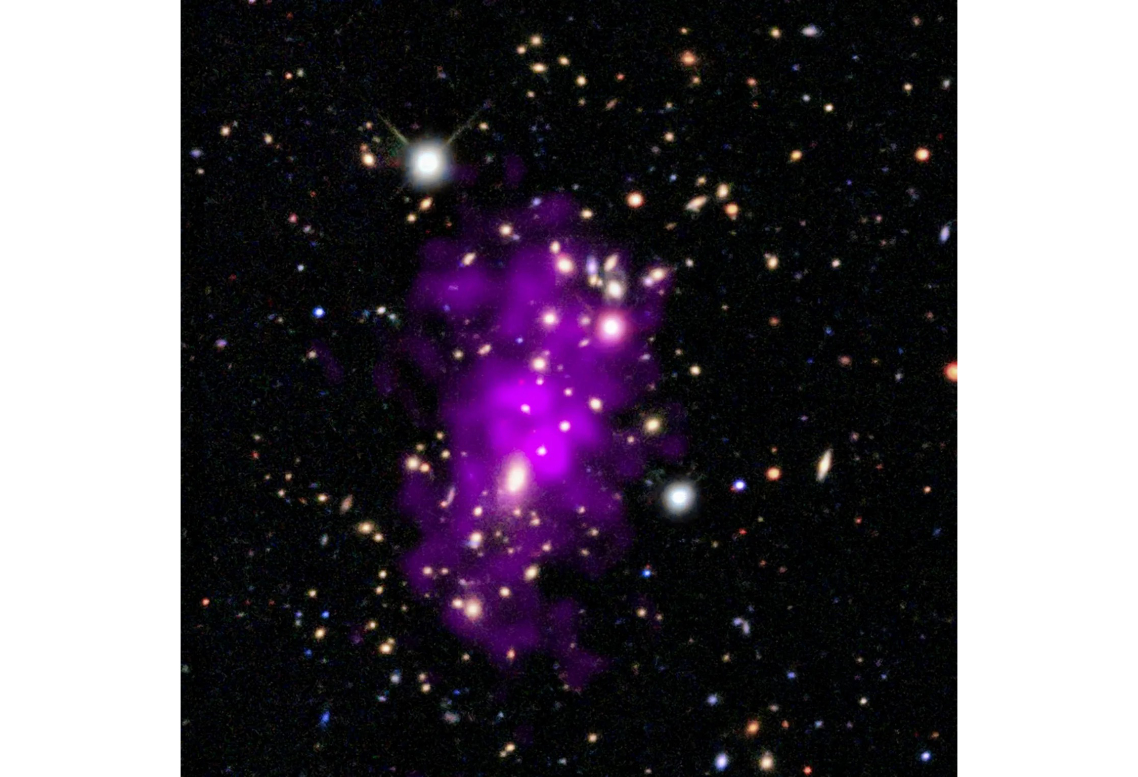 NASA’s Chandra Rings in New Year With Champagne Cluster