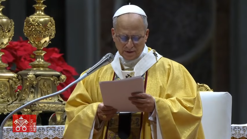 Pope Leo: Announce the joy of Christmas, a feast of faith, charity, and hope