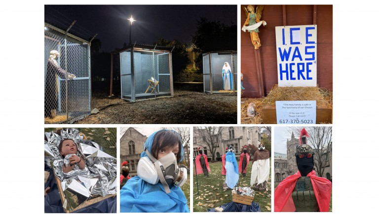 Anti-ICE Nativities Take a Stand Against Trump’s Cruelty