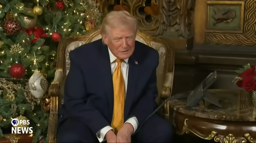 Donald Trump Says ‘Merry Christmas to All, Including Radical Left Scum