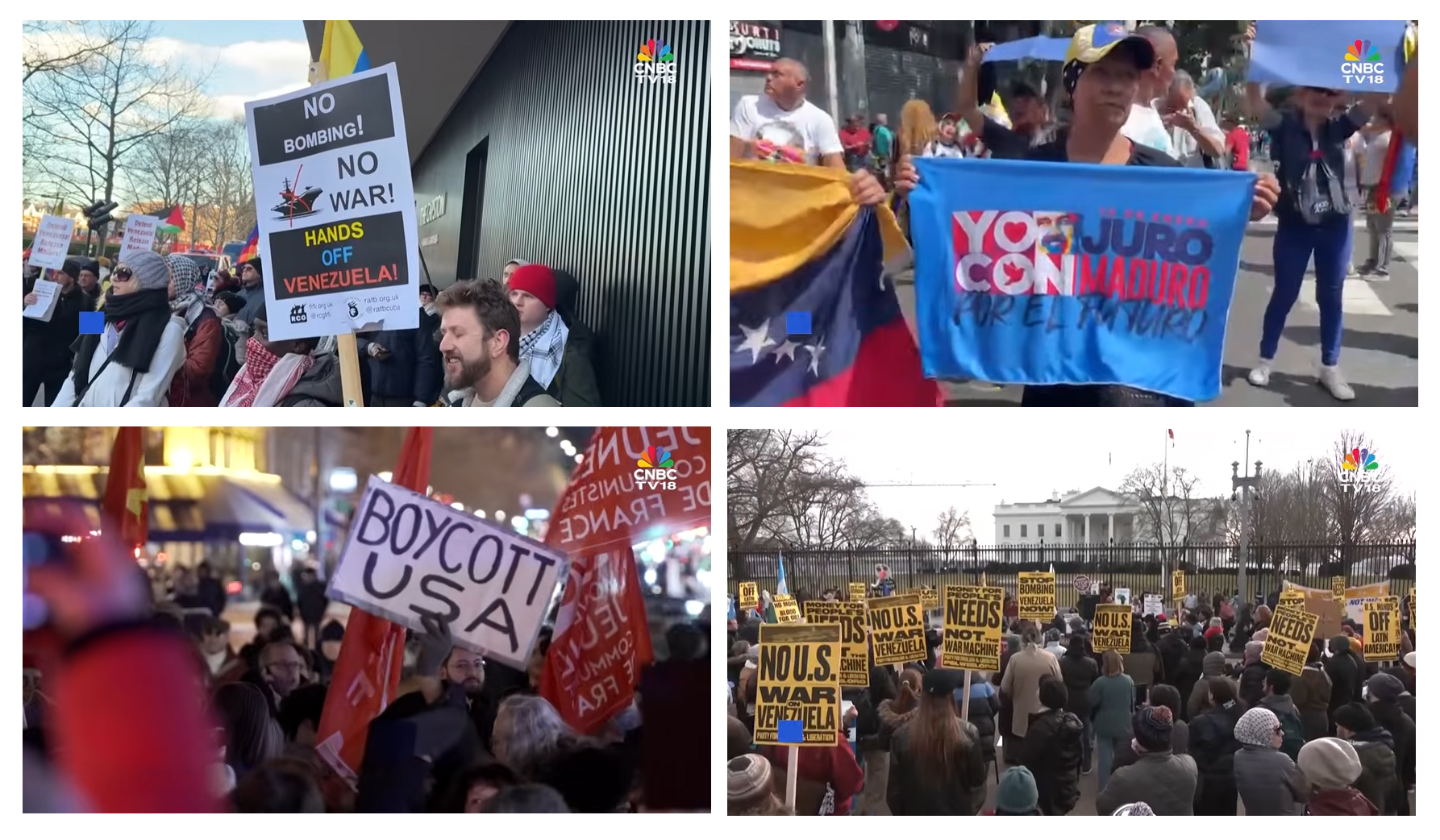 Global Protests Tell Trump and His Cronies: ‘Hands Off Venezuela’