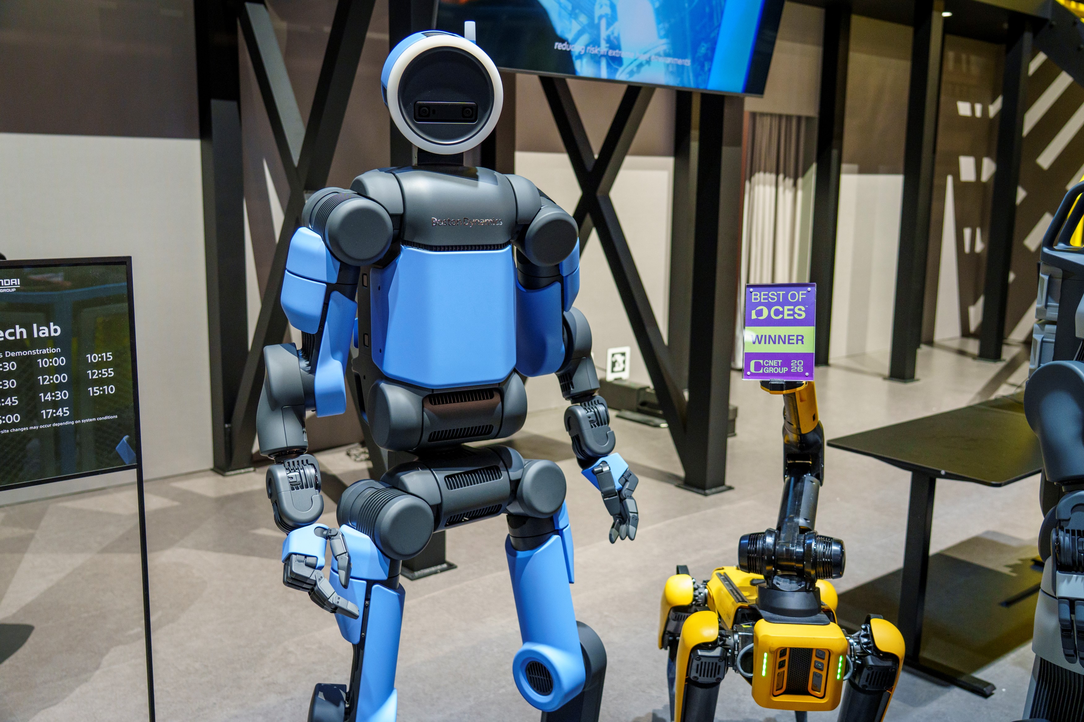 Boston Dynamics Atlas Named 'Best Robot' in Best of CES™ 2026 Awards by CNET Group